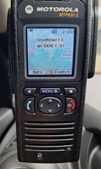 Motorola MTP830 BRW Object ontvanger DMO Tetra